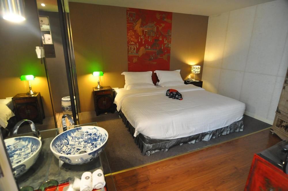China Community Art Habitat Hotel Thanh Đảo Ngoại thất bức ảnh